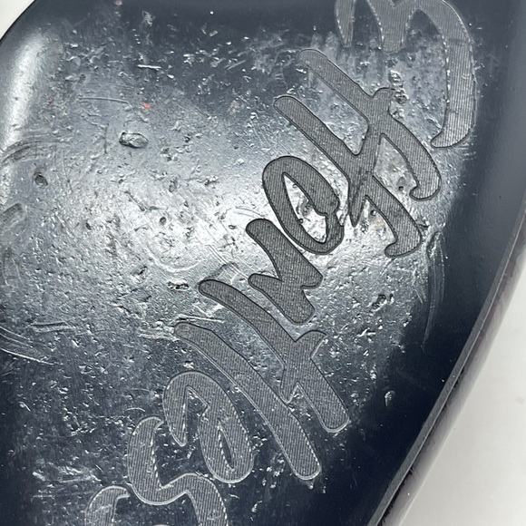 John Fluevog Black Burgundy Navy Red Patent Leather Shoe - Picture 10 of 12